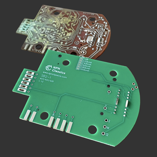 Printed circuit boards for BMW E28 instrument cluster
