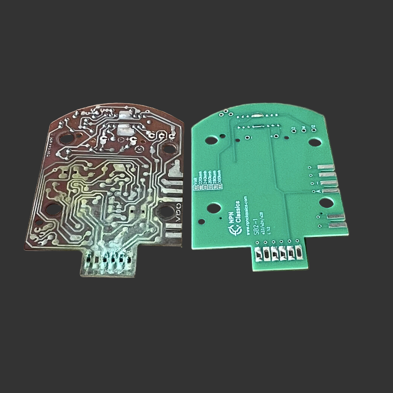 Printed circuit board for BMW E28 instrument cluster