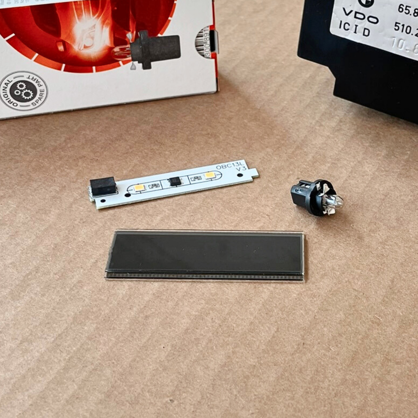 BMW E30, E28, E23, E24, VDO 13-button OBC LCD, LED, On Board Computer