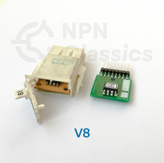 BMW E30 Coding Plug Board for V8 Engine and 7000, 8000, 9000 RPM Tachometer Instrument Cluster