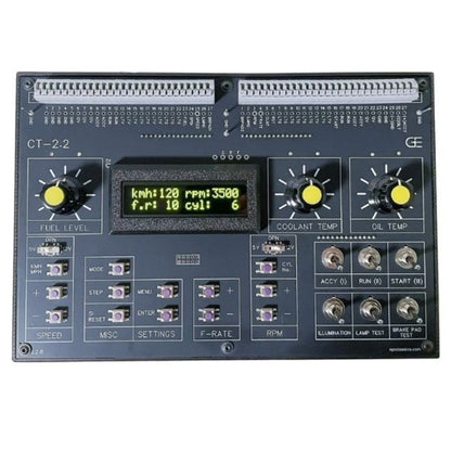 Instrument cluster test bench for BMW e30, e28, e24, e23 and other models front side