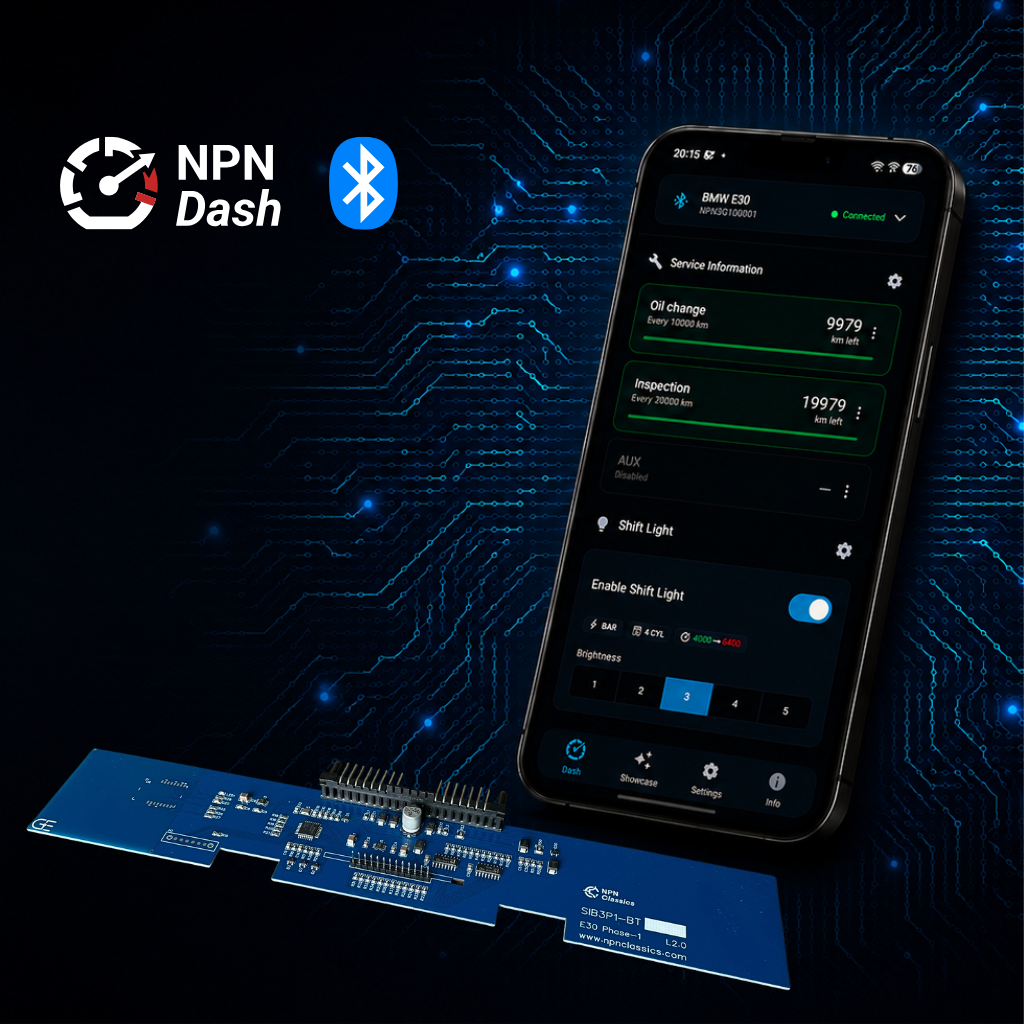 Bluetooth SI board for BMW E30 