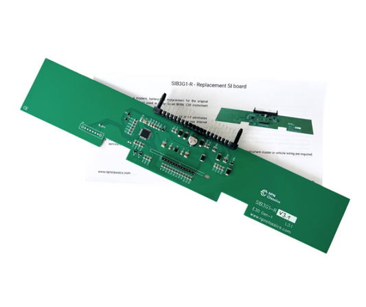 BMW E30 bateryless SI board replacing oem SI board