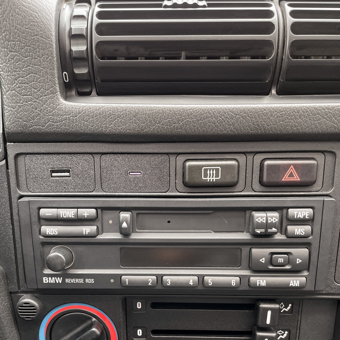 BMW USB Dashboard Charger E30 E28 E23 E24 E32