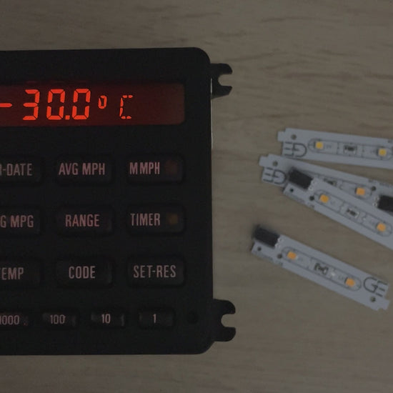 BMW OBC 13 button LED backlight