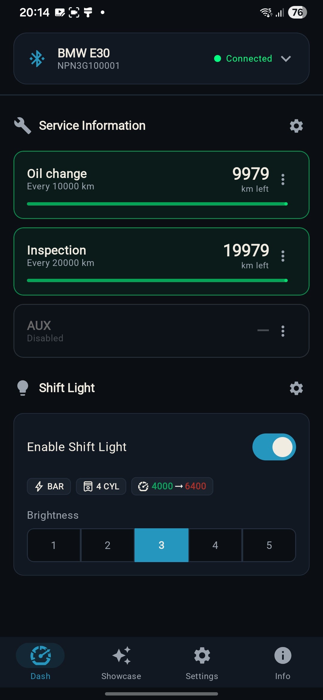 NPN Dash dashboard